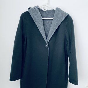 Uniqlo Double-Face Hooded Coat